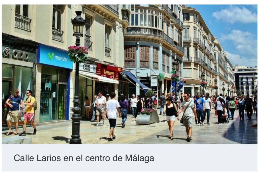 Confortable-tranquilo apartamento junto al centro Málaga Esterno foto